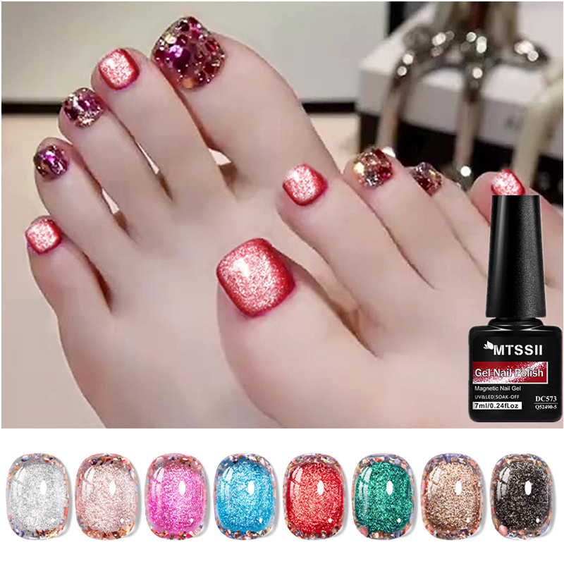 Nail Art Xmas - سوبر لامعة القط المغناطيسي هلام طلاء