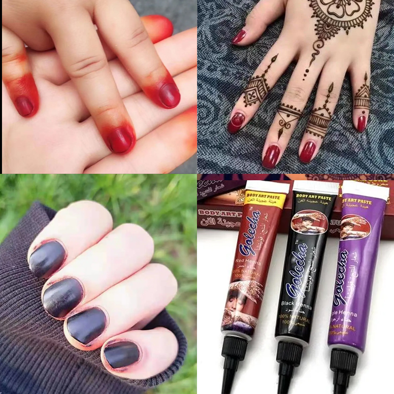حناء أظافر 25 جرام، صبغة طبيعي - مراجعة Nail Art Natural وسعره