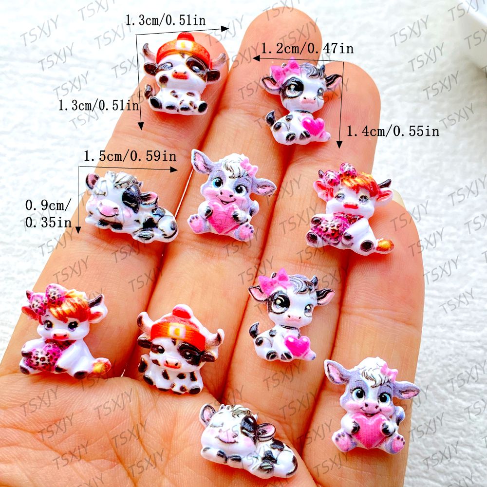 50 قطعة من الزينة اللطيفة على  - مراجعة Nail Art Xmas وسعره